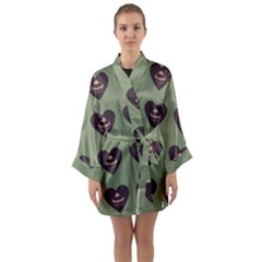 Cupcake Green Long Sleeve Kimono Robe by snowwhitegirl