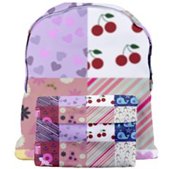 Quilt Of My Patterns Giant Full Print Backpack by snowwhitegirl