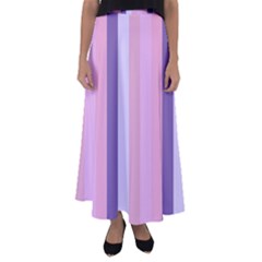 Violet Stars Flared Maxi Skirt by snowwhitegirl