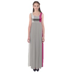 Laura Lines Empire Waist Maxi Dress by snowwhitegirl