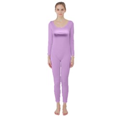 Baby Purple Long Sleeve Catsuit by snowwhitegirl