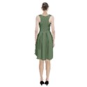 Army Green Racerback Midi Dress View2