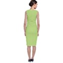 Grassy Green Classic Sleeveless Midi Dress View2