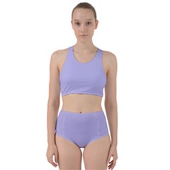 Violet Sweater Racer Back Bikini Set by snowwhitegirl