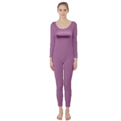 Silly Purple Long Sleeve Catsuit by snowwhitegirl