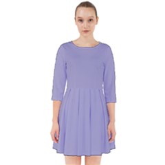 Grey Violet Smock Dress by snowwhitegirl