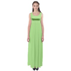 Meadow Green Empire Waist Maxi Dress by snowwhitegirl