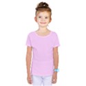 Soft Pink Kids  One Piece Tee View1