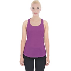 Grape Purple Piece Up Tank Top by snowwhitegirl