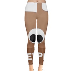 Poo Happens Leggings  by Vitalitee