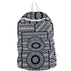 Wavy Panels Foldable Lightweight Backpack by linceazul