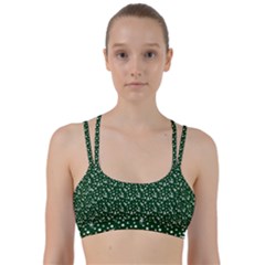 Dinosaurs Green Line Them Up Sports Bra by snowwhitegirl