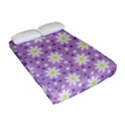 Daisy Dots Lilac Fitted Sheet (Full/ Double Size) View2