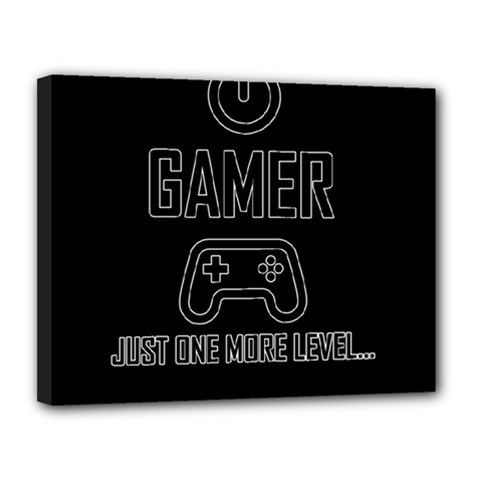 Gamer Canvas 14  X 11  by Valentinaart