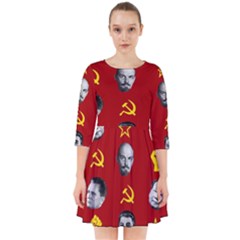 Communist Leaders Smock Dress by Valentinaart