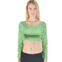 Knittedwoolcolour2 Long Sleeve Crop Top View1