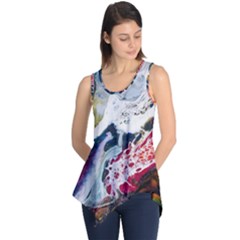 Abstract Art Detail Painting Sleeveless Tunic by Nexatart