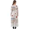 Cute Tea Button Up Boho Maxi Dress View2