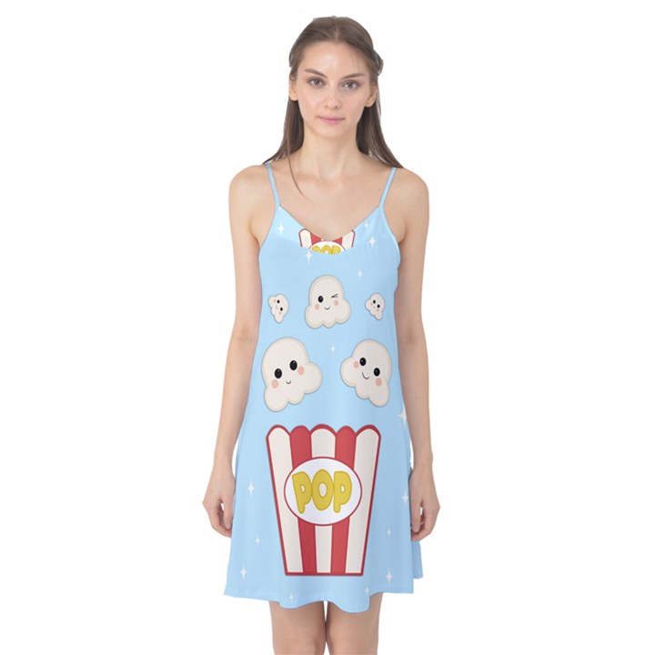 Cute Kawaii Popcorn Camis Nightgown