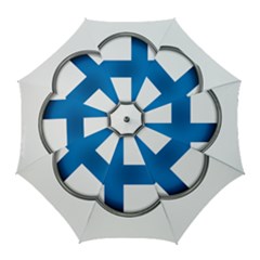 Finland Country Flag Countries Golf Umbrellas by Nexatart