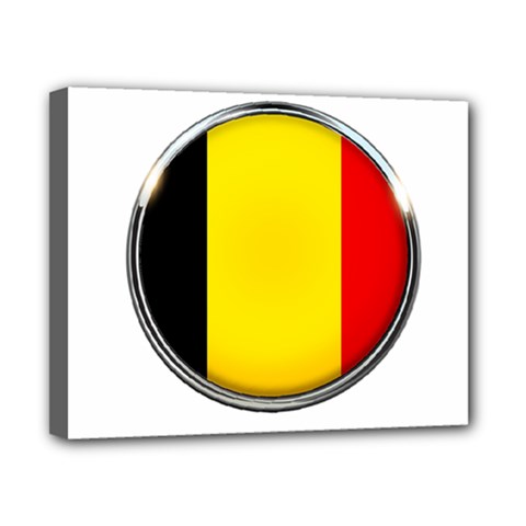 Belgium Flag Country Brussels Canvas 10  X 8  by Nexatart