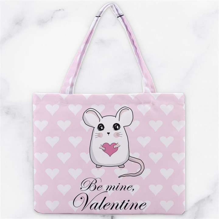 Cute mouse - Valentines day Mini Tote Bag