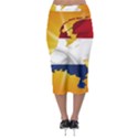 Holland Country Nation Netherlands Flag Midi Pencil Skirt View2