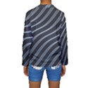 Metal Steel Stripped Creative Kids  Long Sleeve Swimwear View2