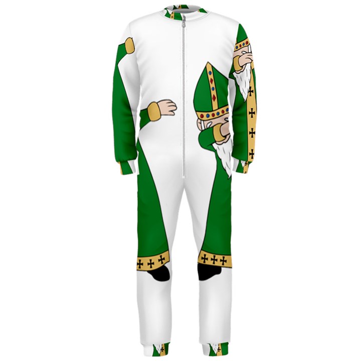  St. Patrick  Dabbing OnePiece Jumpsuit (Men) 