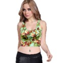 Fruit Blossom Racer Back Crop Top View1