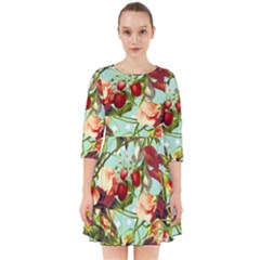 Fruit Blossom Smock Dress by snowwhitegirl