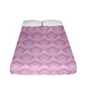 Damask Pink Fitted Sheet (Full/ Double Size) View1