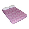 Damask Pink Fitted Sheet (Full/ Double Size) View2