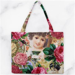 Little Girl Victorian Collage Mini Tote Bag by snowwhitegirl