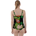 St. Patricks day Twist Front Tankini Set View2