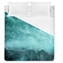 Green Ocean Splash Duvet Cover (Queen Size) View1