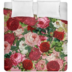 Rose Bushes Duvet Cover Double Side (king Size) by snowwhitegirl