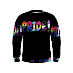 Pride Kids  Sweatshirt by Valentinaart