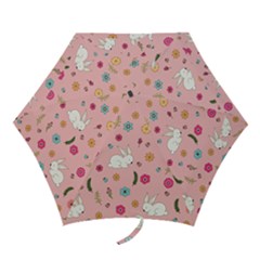 Easter Bunny  Mini Folding Umbrellas by Valentinaart