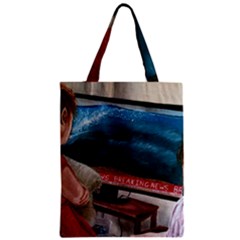 Breaking News Zipper Classic Tote Bag by redmaidenart