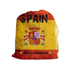 Football World Cup Drawstring Pouches (extra Large) by Valentinaart