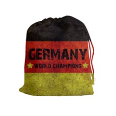 Football World Cup Drawstring Pouches (extra Large) by Valentinaart