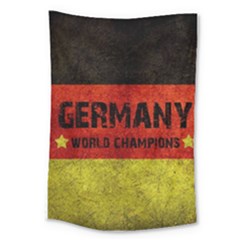 Football World Cup Large Tapestry by Valentinaart