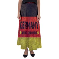 Football World Cup Flared Maxi Skirt by Valentinaart