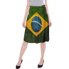 Football World Cup Midi Beach Skirt by Valentinaart