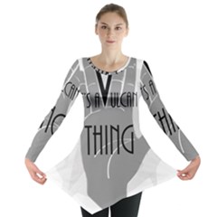 It s A Vulcan Thing Long Sleeve Tunic  by Howtobead