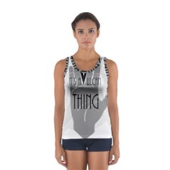 Vulcan Thing Sport Tank Top  by Howtobead