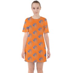 Shapeshifting Sixties Short Sleeve Mini Dress by greenthanet