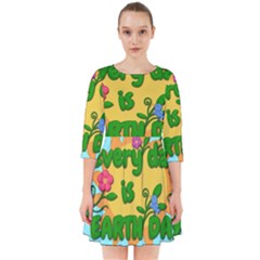 Earth Day Smock Dress by Valentinaart