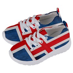 Iceland Flag Kids  Lightweight Sports Shoes by Valentinaart